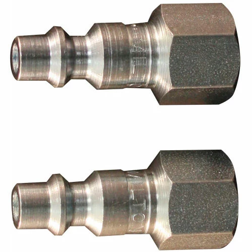 Milton s-728 M Style Industrial Plug 1/4" FNPT 2 Pack
